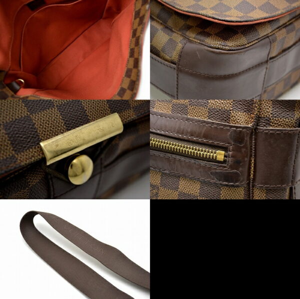 11450805 2 Louis Vuitton Damier Bastille Crossbody Bag Canvas Brown