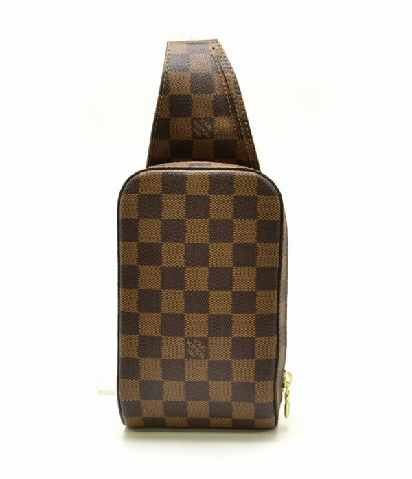 11451007 Louis Vuitton Damier Jeronimos Body Bag Canvas Brown