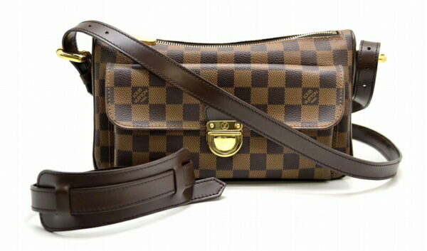 11451110 Louis Vuitton Damier Ravello GM Crossbody Bag Canvas Brown