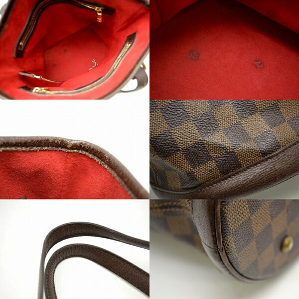 11451150 2 Louis Vuitton Damier Marais Mini Tote Bag Canvas Brown