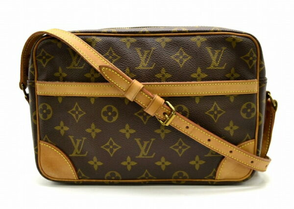 11451154 Louis Vuitton Monogram Trocadero 27 Crossbody Bag Canvas Brown