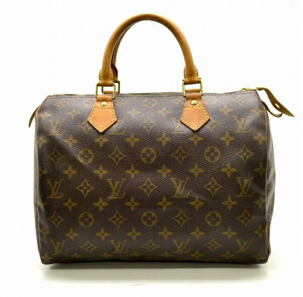 11451156 Louis Vuitton Monogram Speedy 30 Bag Canvas Brown