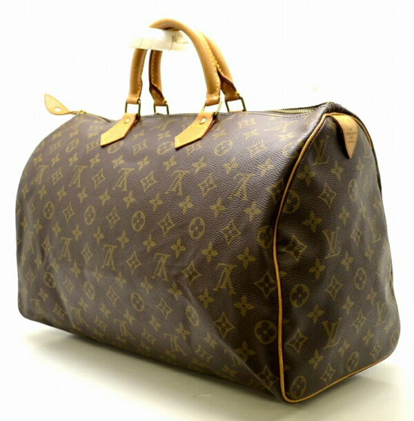 11451252 1 Louis Vuitton Monogram Speedy 40 Bag Canvas Brown