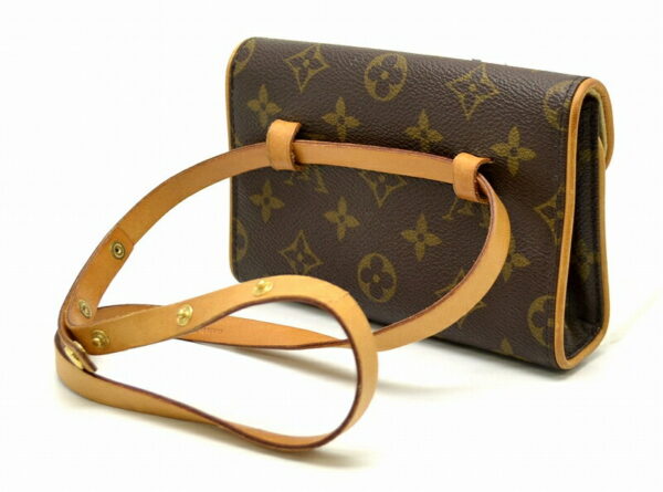 11451355 1 Louis Vuitton Monogram Pochette Florentine Waist Pouch Brown