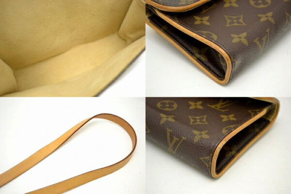 11451355 2 Louis Vuitton Monogram Pochette Florentine Waist Pouch Brown