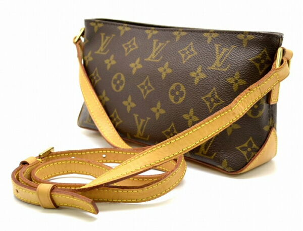 11451420 1 Louis Vuitton Monogram Trotter Crossbody Bag Canvas Brown