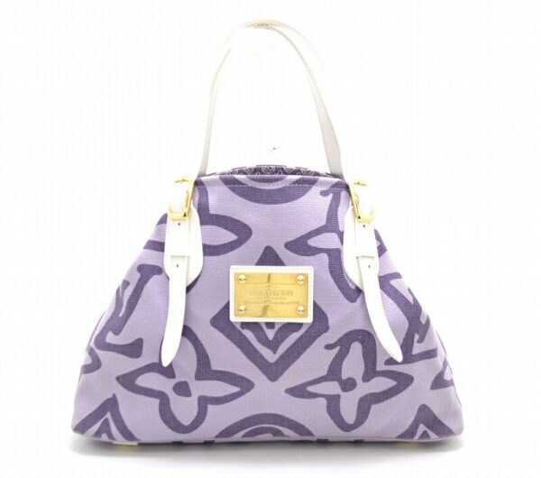 11451457 Louis Vuitton Taysienne PM Tote Bag Canvas Lila Purple