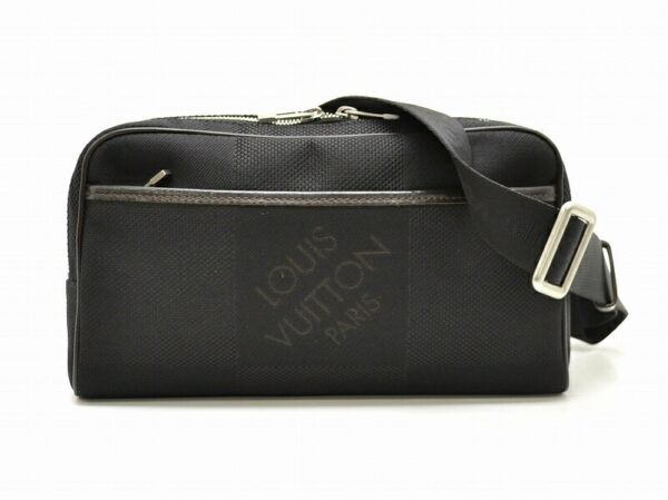 11451472 Louis Vuitton Damierjean Acrobat Waist Bag Canvas Noir Black