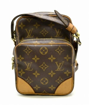 11460150 Louis Vuitton Monogram Double V Shoulder Bag 2WAY Brown