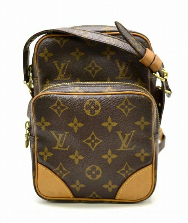 11460150 Louis Vuitton Monogram Amazon Crossbody Bag Canvas Brown