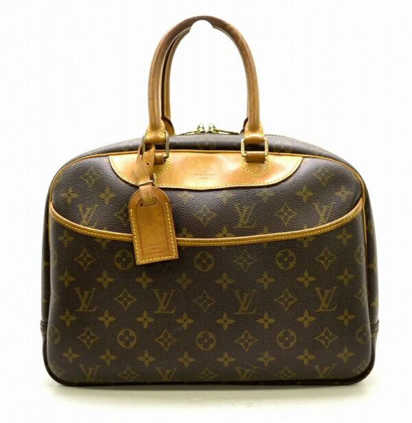 11460214 Louis Vuitton Monogram Bowling Vanity Deauville Bag Brown