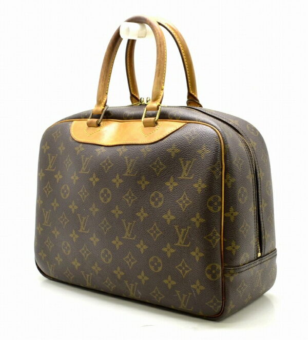 11460214 1 Louis Vuitton Monogram Bowling Vanity Deauville Bag Brown