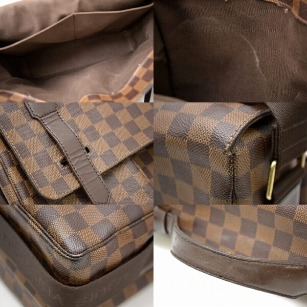 11460444 2 Louis Vuitton Damier Broadway Crossbody Bag Canvas Brown