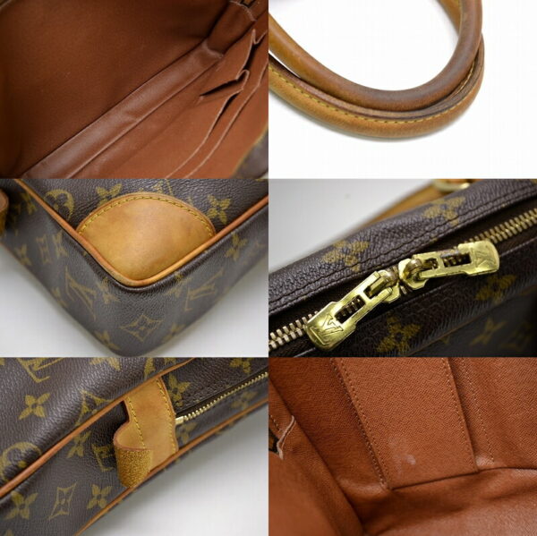 11460449 2 Louis Vuitton Monogram Porte de Cumin Voyage Briefcase Canvas Brown