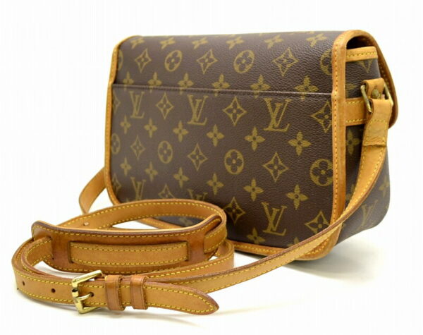 11460450 1 Louis Vuitton Monogram Sologne Crossbody Bag Canvas Brown