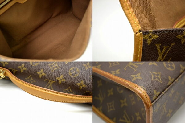 11460494 2 Louis Vuitton Monogram Beverly 41 Document Bag Canvas Brown