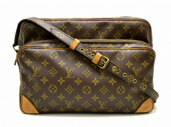 11460533 Louis Vuitton Monogram Nile Crossbody Bag Canvas Brown