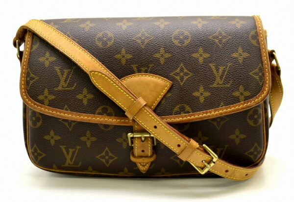 11460561 Louis Vuitton Monogram Sologne Crossbody Bag Canvas Brown