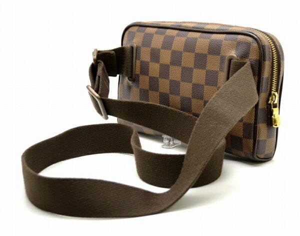 11460740 1 Louis Vuitton Damier Bumbag Brooklyn Waist Bag Canvas Brown