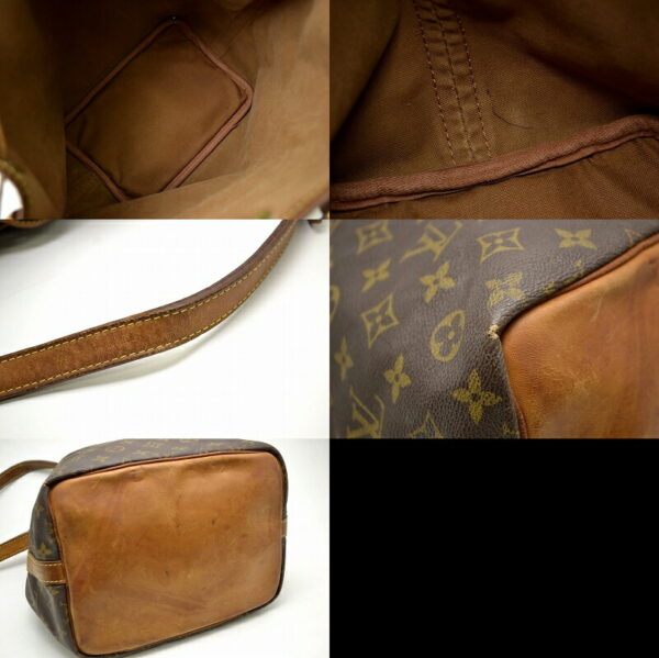 11460963 2 Louis Vuitton Monogram Petit Noe Shoulder Bag Canvas Brown