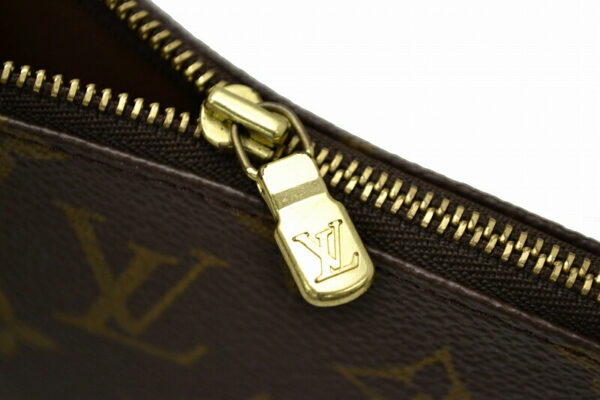 11461148 7 Louis Vuitton Monogram Pochette Accessoire Pouch Canvas Brown