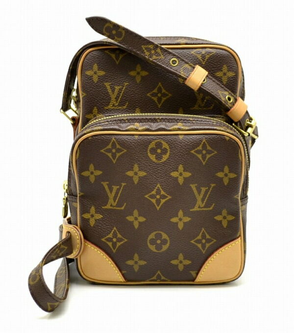 11461260 Louis Vuitton Monogram Amazon Crossbody Bag Canvas Brown