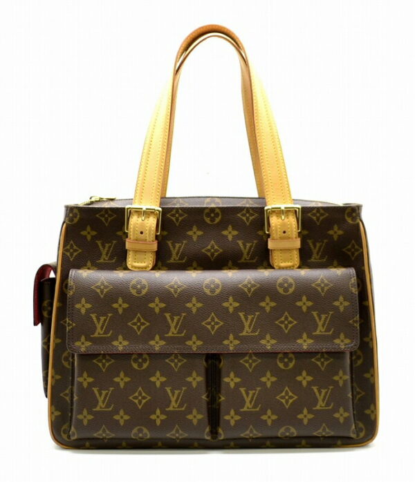 11461440 Louis Vuitton Monogram Multipuri City Tote Bag Canvas Brown