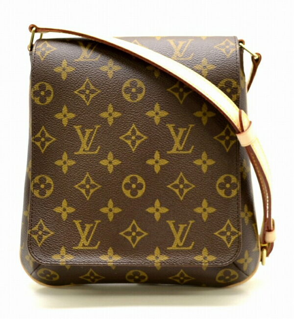 11461550 Louis Vuitton Monogram Musette Salsa Crossbody Bag Canvas Brown