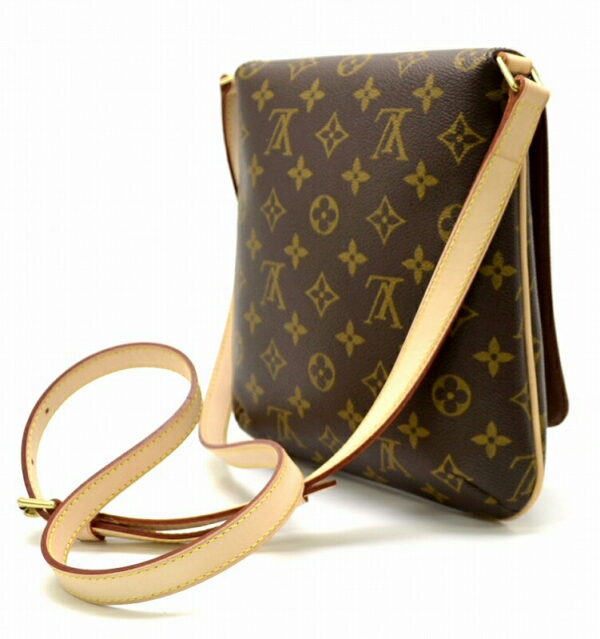 11461550 1 Louis Vuitton Monogram Musette Salsa Crossbody Bag Canvas Brown