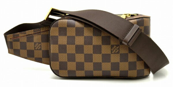 11461562 Louis Vuitton Damier Jeronimos Body Bag Canvas Brown