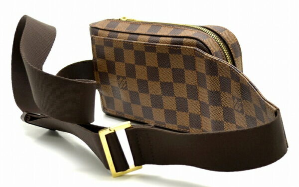 11461562 1 Louis Vuitton Damier Jeronimos Body Bag Canvas Brown