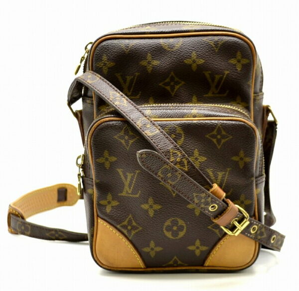 11461566 Louis Vuitton Monogram Amazon Crossbody Bag Canvas Brown