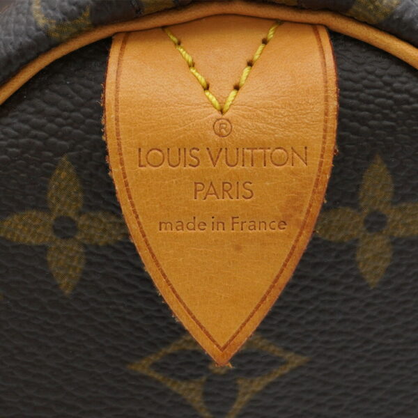 11466 7 Louis Vuitton Speedy 25 Handbag Monogram Brown