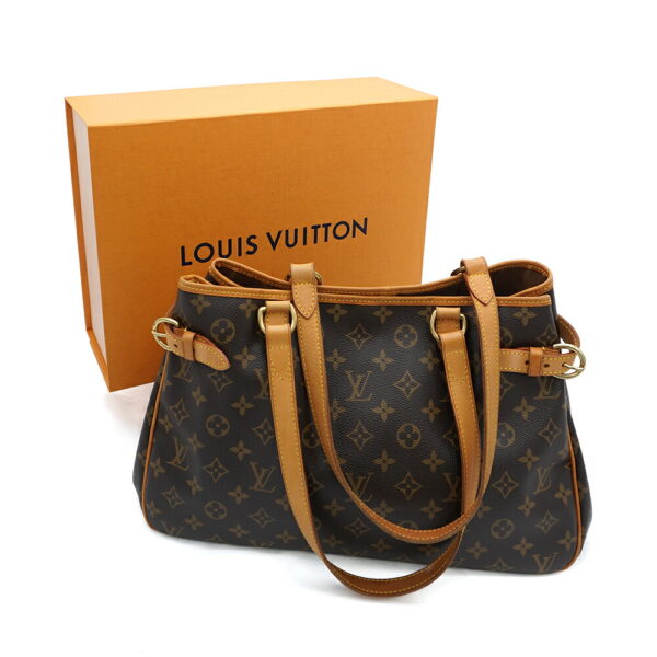 11467 1 Louis Vuitton Batignolles Horizontal Tote Bag Monogram Brown