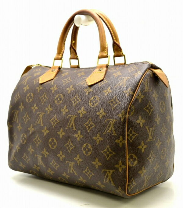 11470094 1 Louis Vuitton Monogram Speedy 30 Bag Canvas Brown