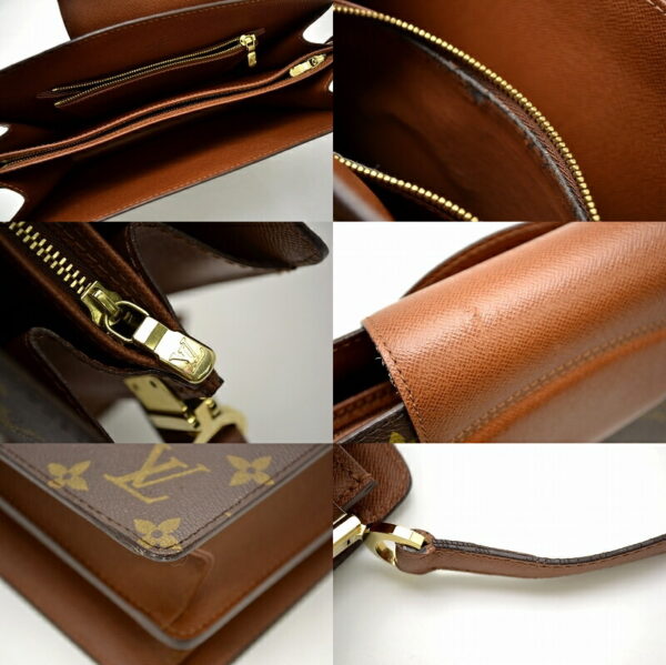 11470114 2 Louis Vuitton Monogram Courcel Crossbody Bag Canvas Brown