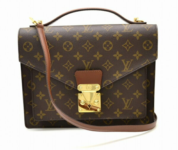 11470157 Louis Vuitton Monogram Monceau 28 2WAY Shoulder Bag Canvas Brown