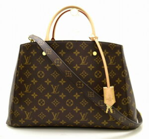 11470206 Louis Vuitton Porte Document Voyage Monogram Macassar Brown