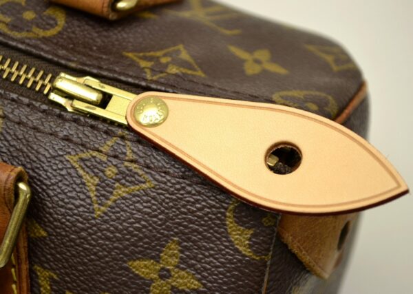 11470292 3 Louis Vuitton Monogram Speedy 25 Bag Canvas Brown