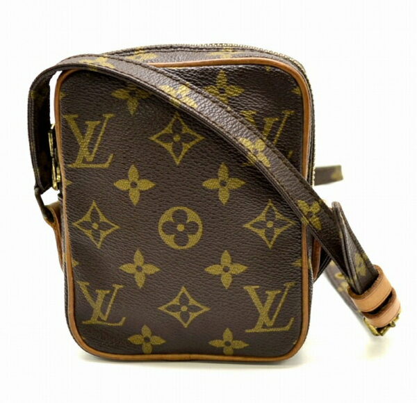 11470341 Louis Vuitton Mini Danube Pochette Crossbody Bag Brown