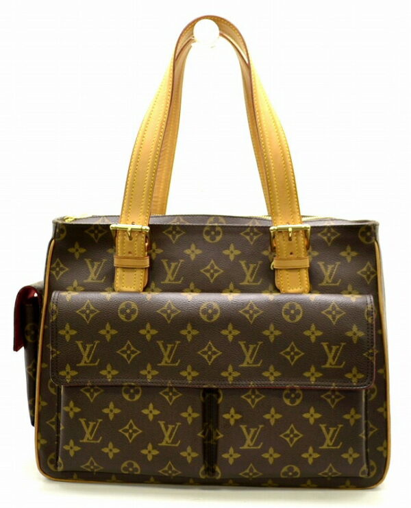 11470348 Louis Vuitton Monogram Multipuri City Tote Bag Canvas Brown