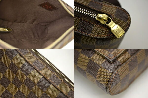 11470452 2 Louis Vuitton Damier Jeronimos Body Bag Canvas Brown