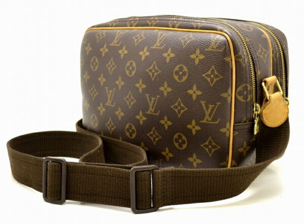 11470510 1 Louis Vuitton Monogram Reporter PM Crossbody Bag Canvas Brown