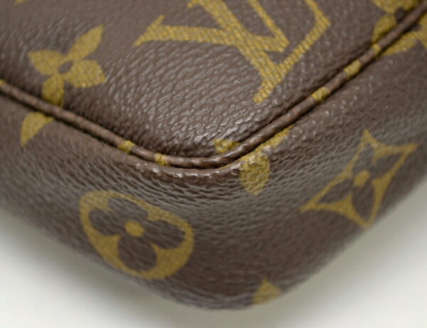 11470625 2 Louis Vuitton Monogram Pochette Accessory Pouch Canvas Brown