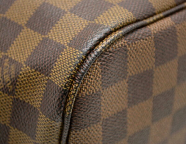 11470715 2 Louis Vuitton Damier Neverfull MM Tote Bag Canvas Brown