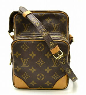 11470809 Louis Vuitton Neverfull MM Damier Canvas Tote Bag Brown