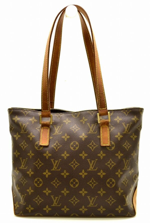 11470829 Louis Vuitton Monogram Hippo Piano Tote Bag Canvas Brown