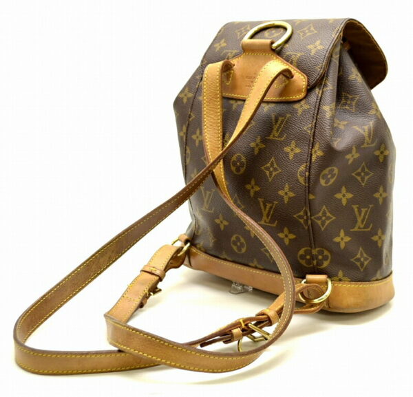 11470830 1 Louis Vuitton Monogram Montsouris MM Rucksack Canvas Brown