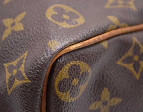 11470852 2 Louis Vuitton Monogram Speedy 35 Bag Canvas Brown