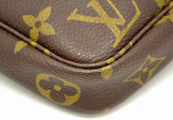 11470992 2 Louis Vuitton Monogram Pochette Accessory Pouch Canvas Brown